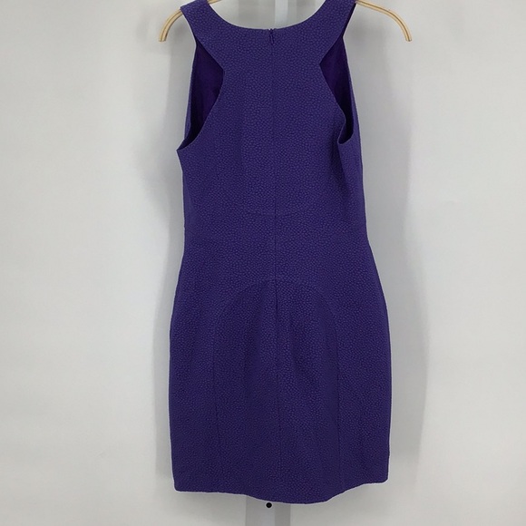 Black halo purple dress size6 - Picture 2 of 2